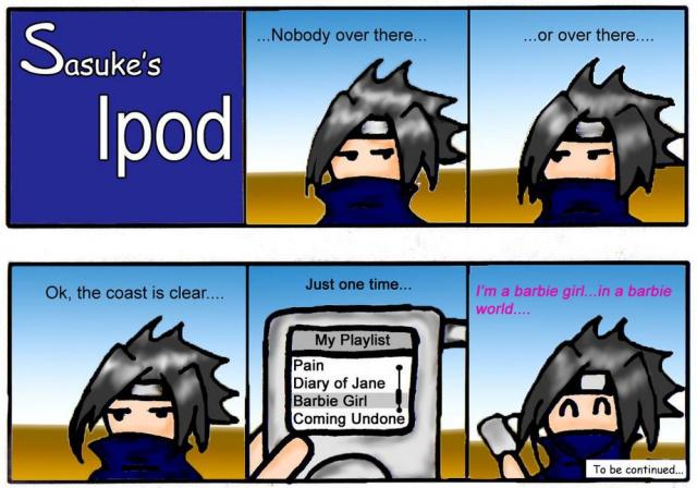 Sasukes Ipod